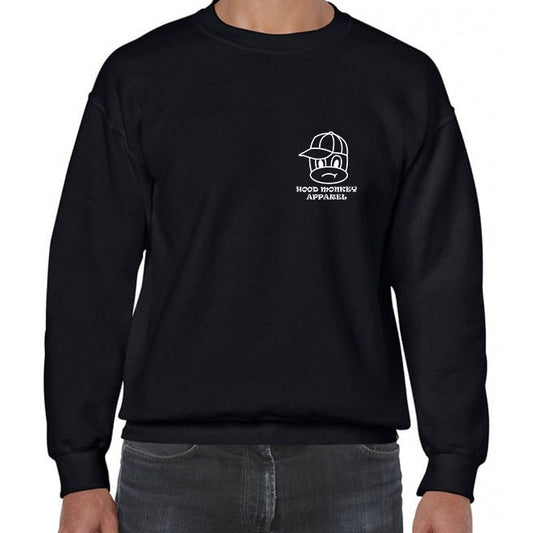 Black original Hood Monkey Apparel sweatshirt